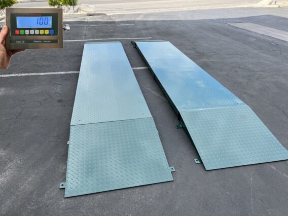 Axle Truck Scale US-AX1230 with 80,000 lb Capacity (12' Long)