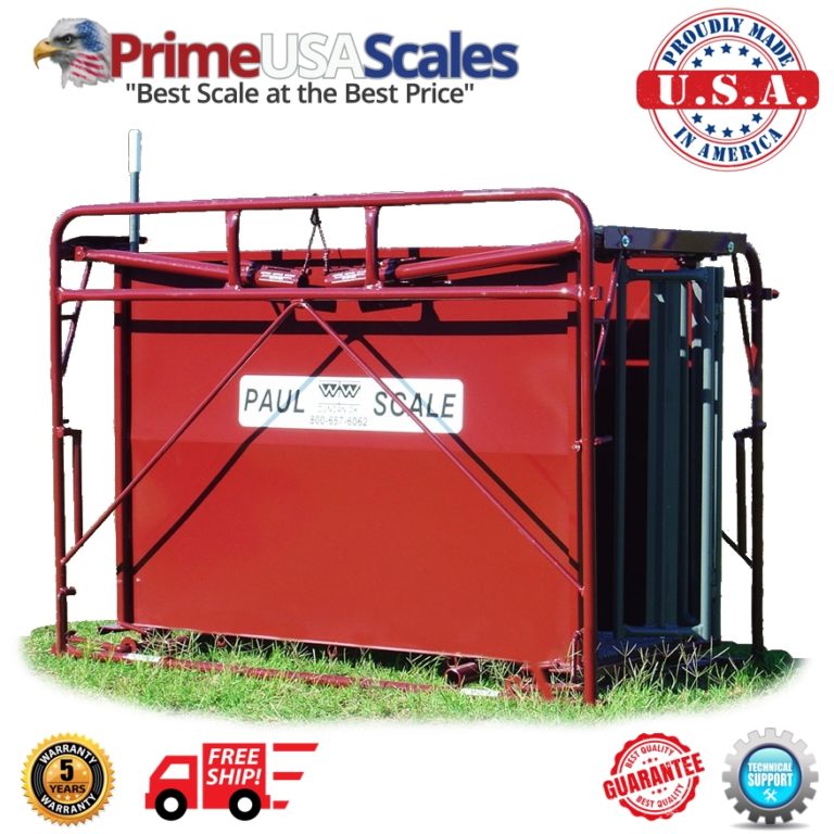 Paul 70sx Hog Sheep Crate Scale (USA Made)