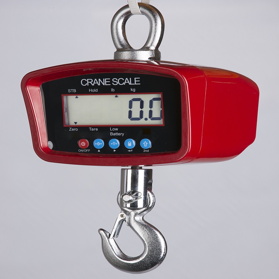 Prime Scales 6600lb Wireless Crane Scale / Industrial Hanging Scale with  Remote Handheld Unit