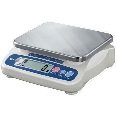 AND Weighing SJ Series Low Profile Digital Scale NSF Listed