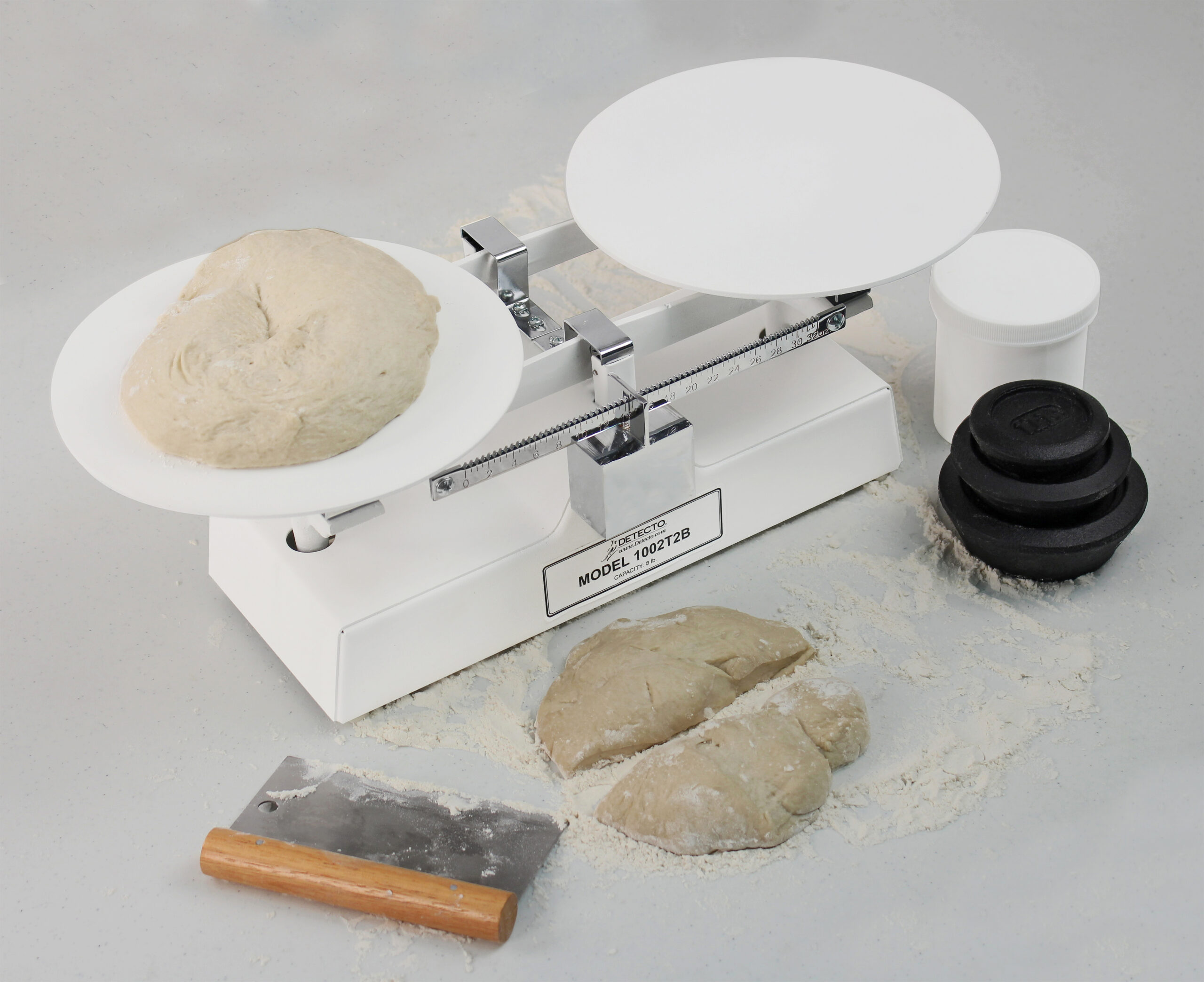 Detecto 1001 & 1002 Bakers Dough Scales (Baked Enamel)