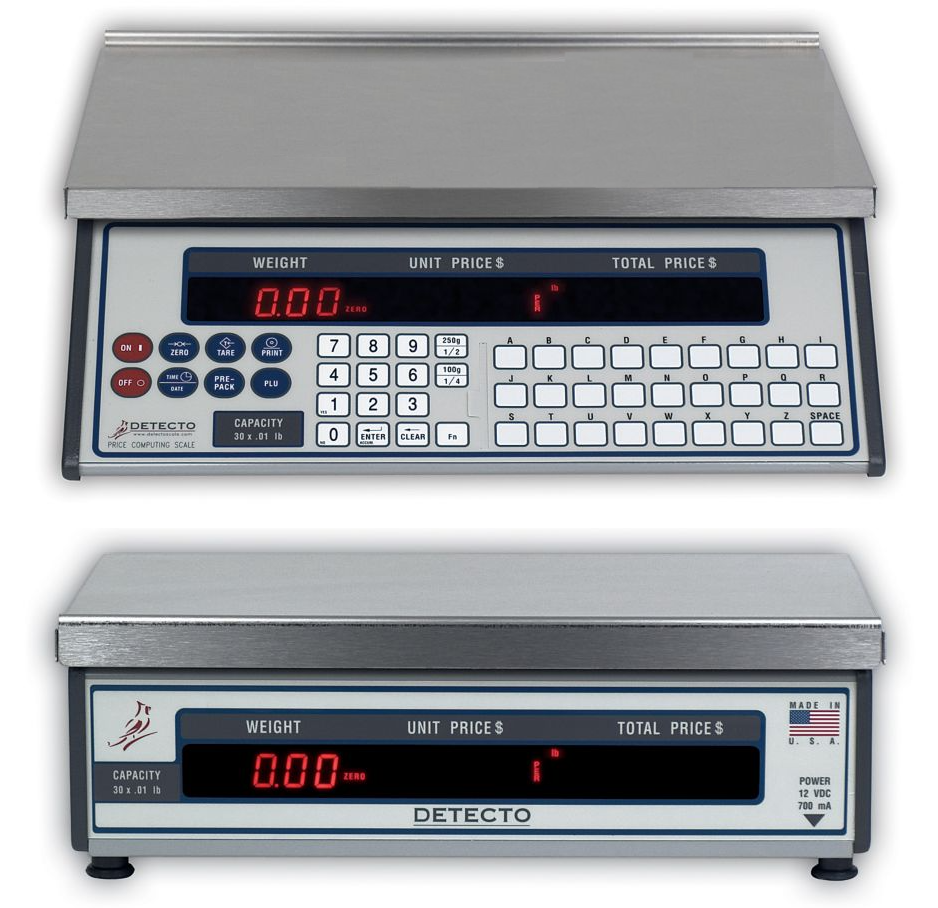Detecto C30 Electronic Counting Scale-30 lb Capacity
