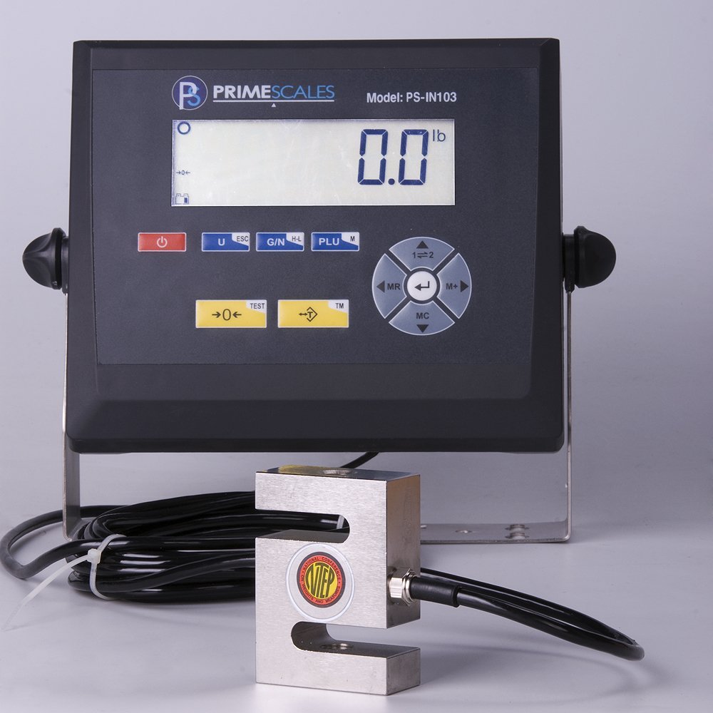 4000 Lb / 2000 Kg Industrial Crane Scale With Remote & LED Display - Rechargeable