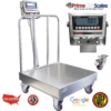 OP-915SSBW Bench Scale with Wheels and Backrail