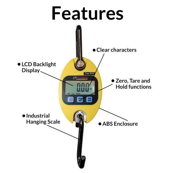 OP-931 Portable Industrial Hanging Scale - Image 2
