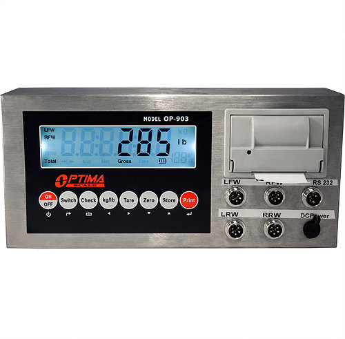 Optima Scale OP-903 Accumulation Indicator with Built-in Printer
