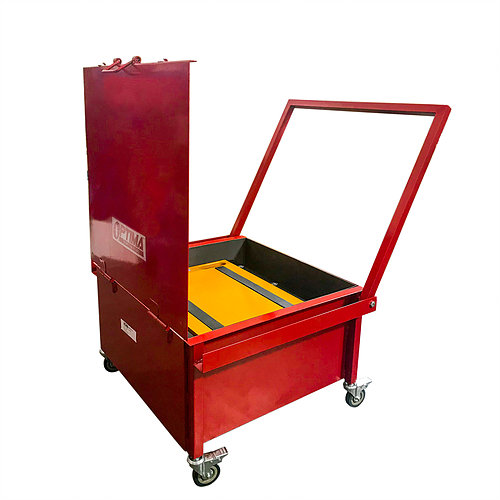 optima scale OP-928-C Portable Axle Pad Carrying Cart