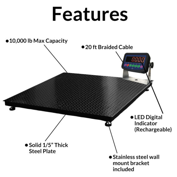 PS-SA Series Floor Scale - Image 2