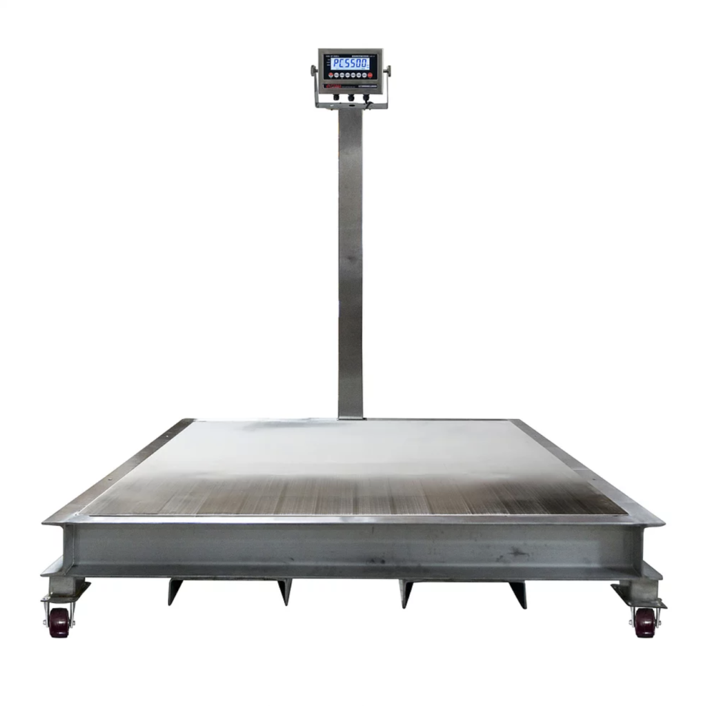 Portable Floor Scale & Frame (Stainless Steel) Prime USA Scales