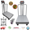 OP-915BWDP Bench Scale with Wheels and Backrail