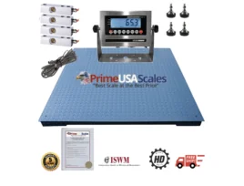 Prime Scale PS-960 Heavy Duty Ultra low Cargo Pancake Scale with Capacity  of 20,000 lbs