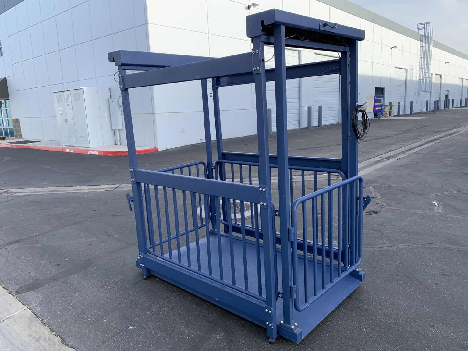 Used Cattle Scale 3,000 lb Capacity Prime USA Scales