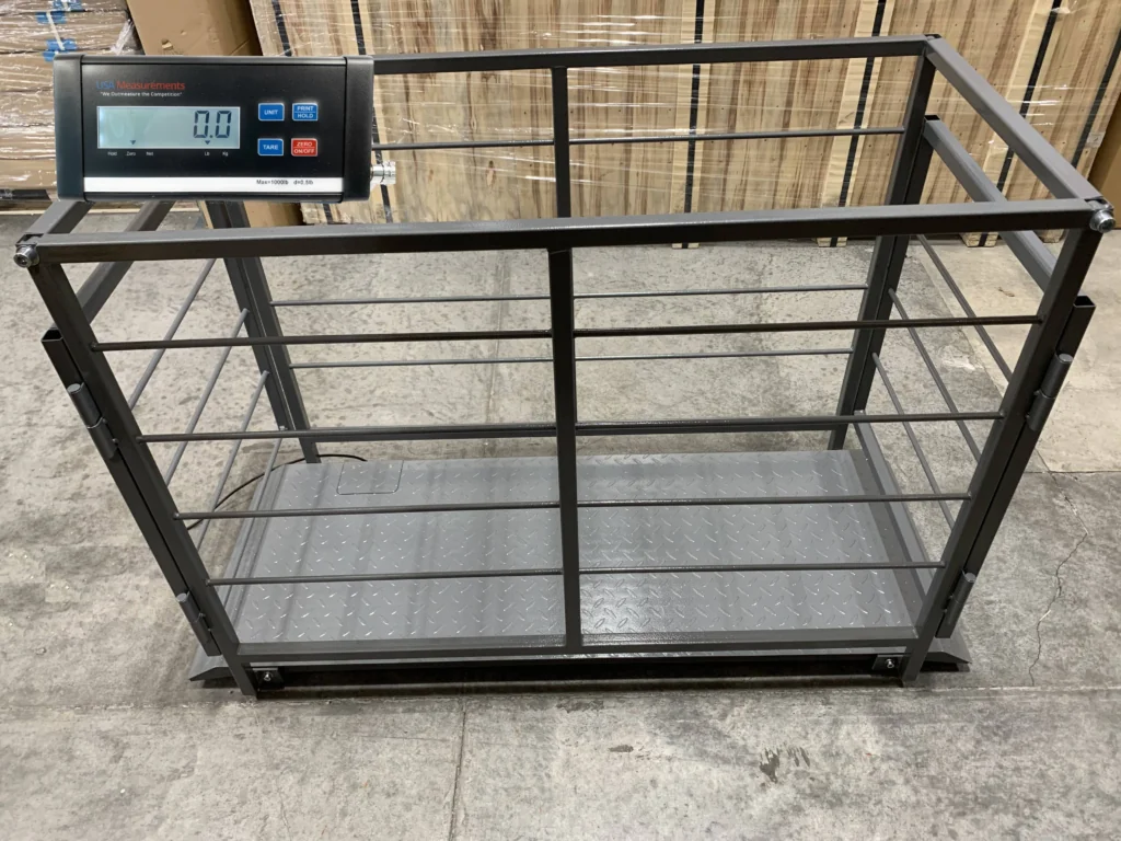 US-LS5520C The Livestock Scale with CAGE - Prime USA Scales