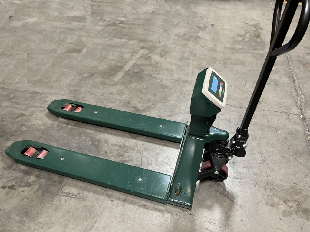 USM Easy Jack Pallet Jack Scale – 5,000 Lb Capacity With Built-In Scale – US-EJ4827-5K