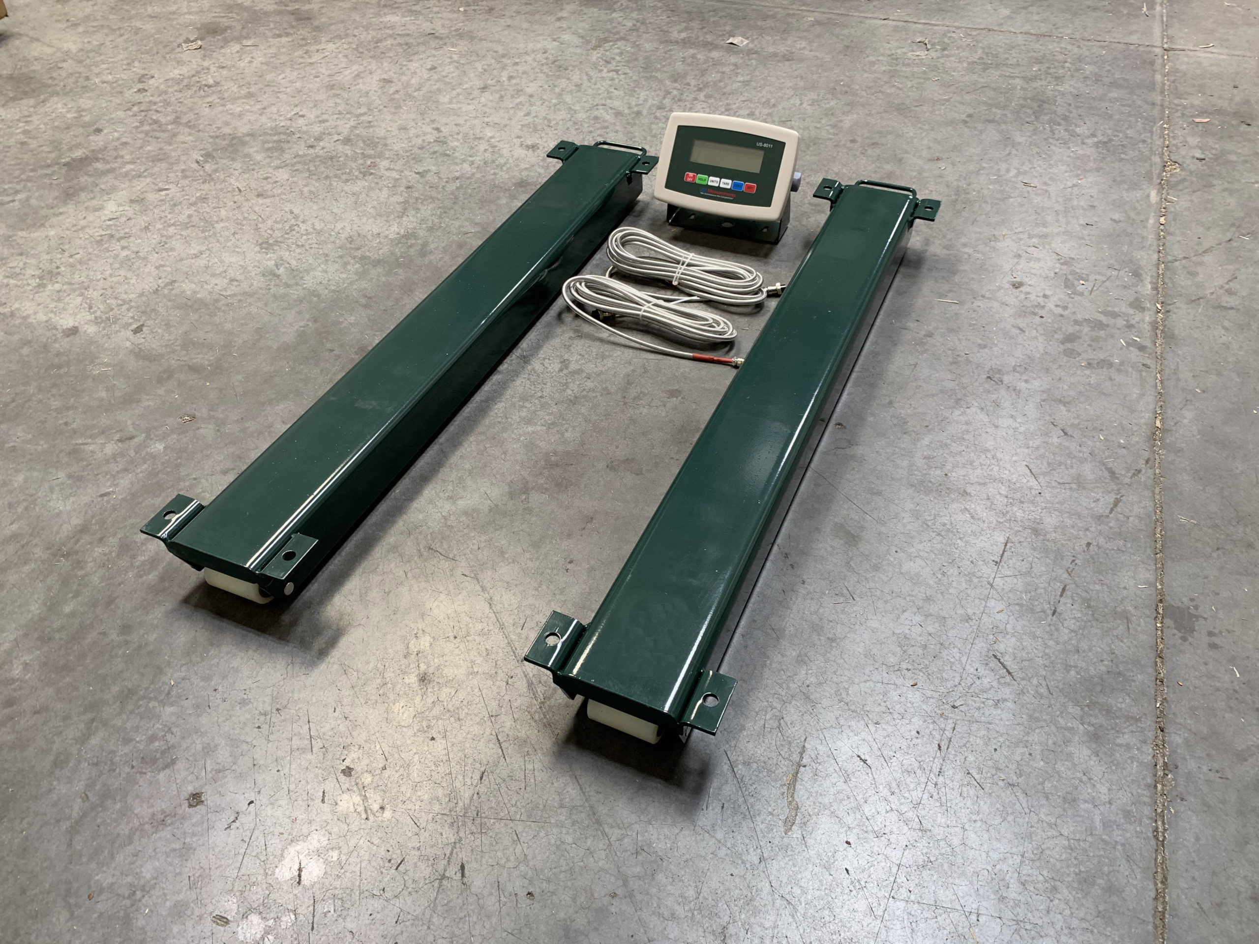 Heavy Duty Weigh Bar Scales 40 Long 10,000 lb - Prime USA Scales