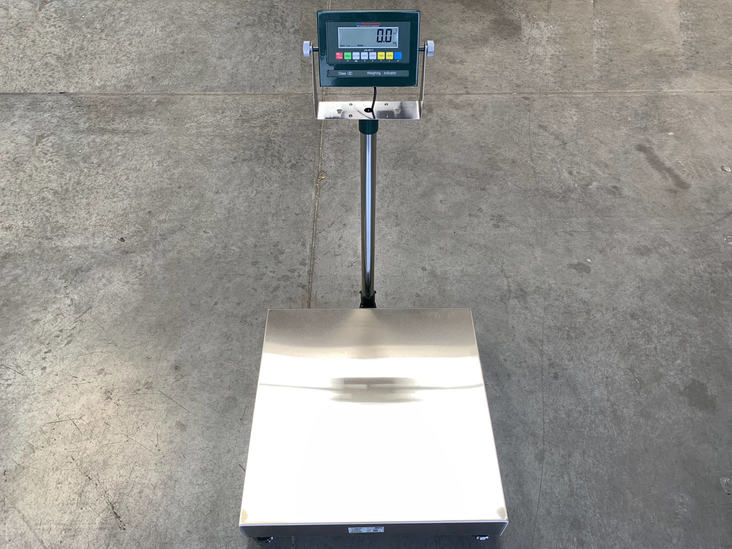 Measuretek 12R965 Platform Counting Bench Scale, LCD
