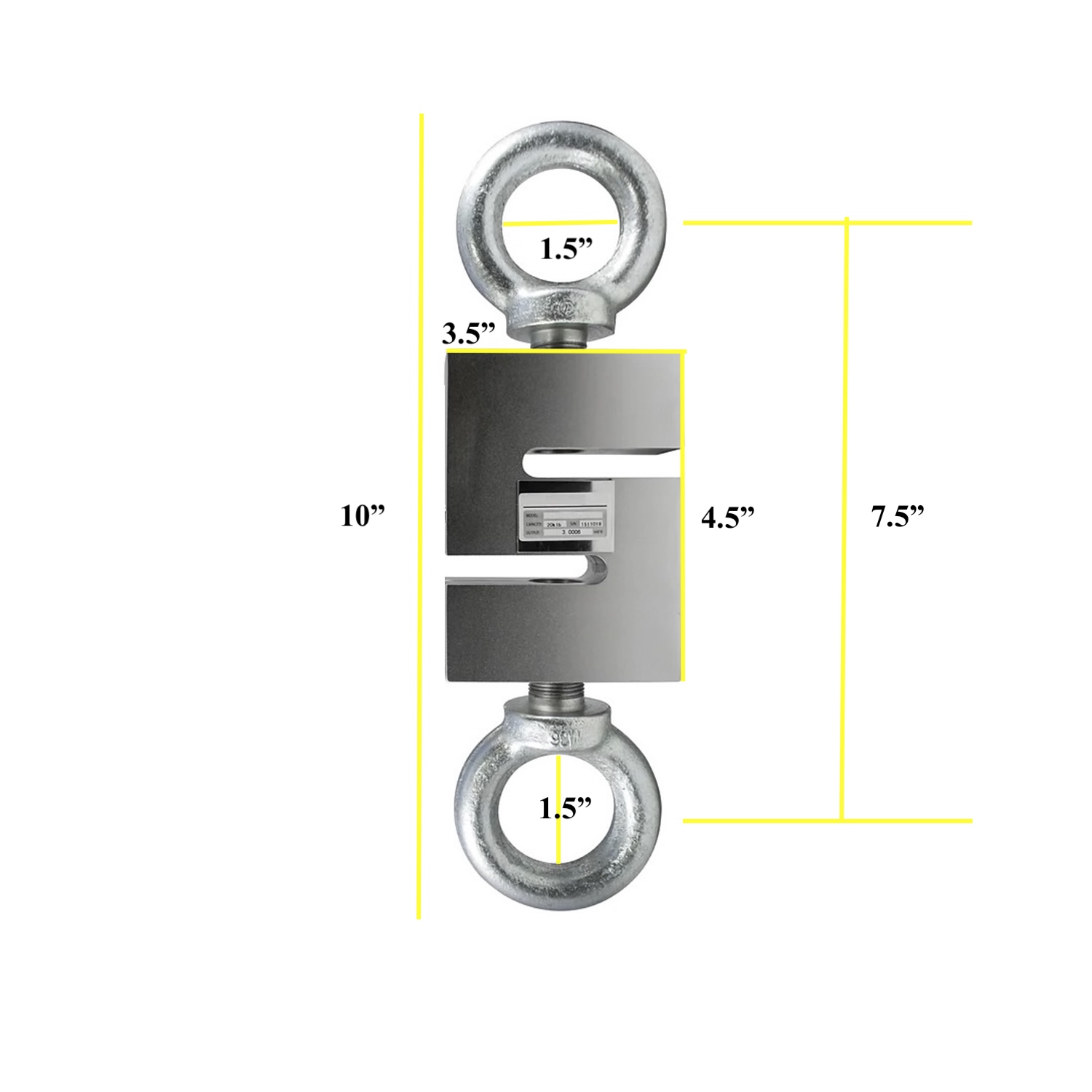 US-CSK 5,000 lb x 1 lb Industrial Crane Scale - Image 8
