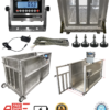 OP-930-LT Aluminum Portable Livestock Scale (USA Made)