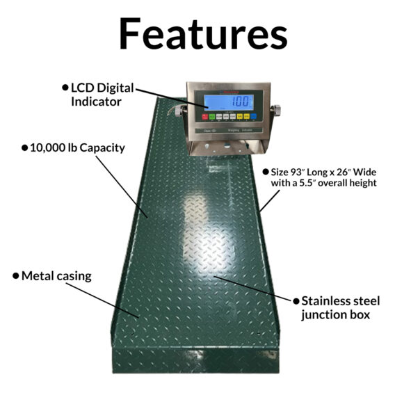 US-LS9326 "Green Giant" Alleyway Scale - Image 2