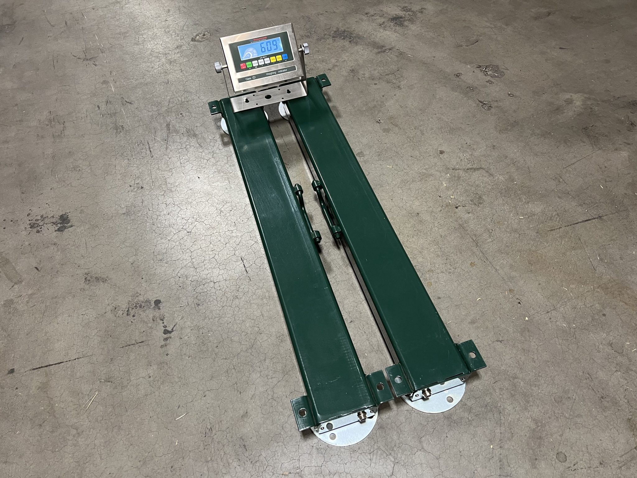 USESBHD "Heavy Duty Easy Squeezy" Weigh Bar Scale 10,000 lb Prime