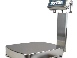 Rice Lake BenchMark BM2424S-500 Stainless Steel Bench Scale Base, 24 x  24, 18633, 500 lb capacity, NTEP Class III