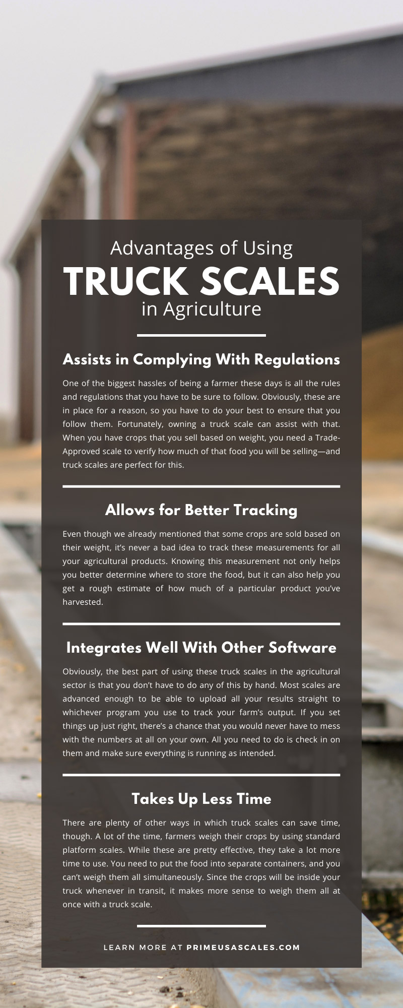 7 Advantages of Using Truck Scales in Agriculture