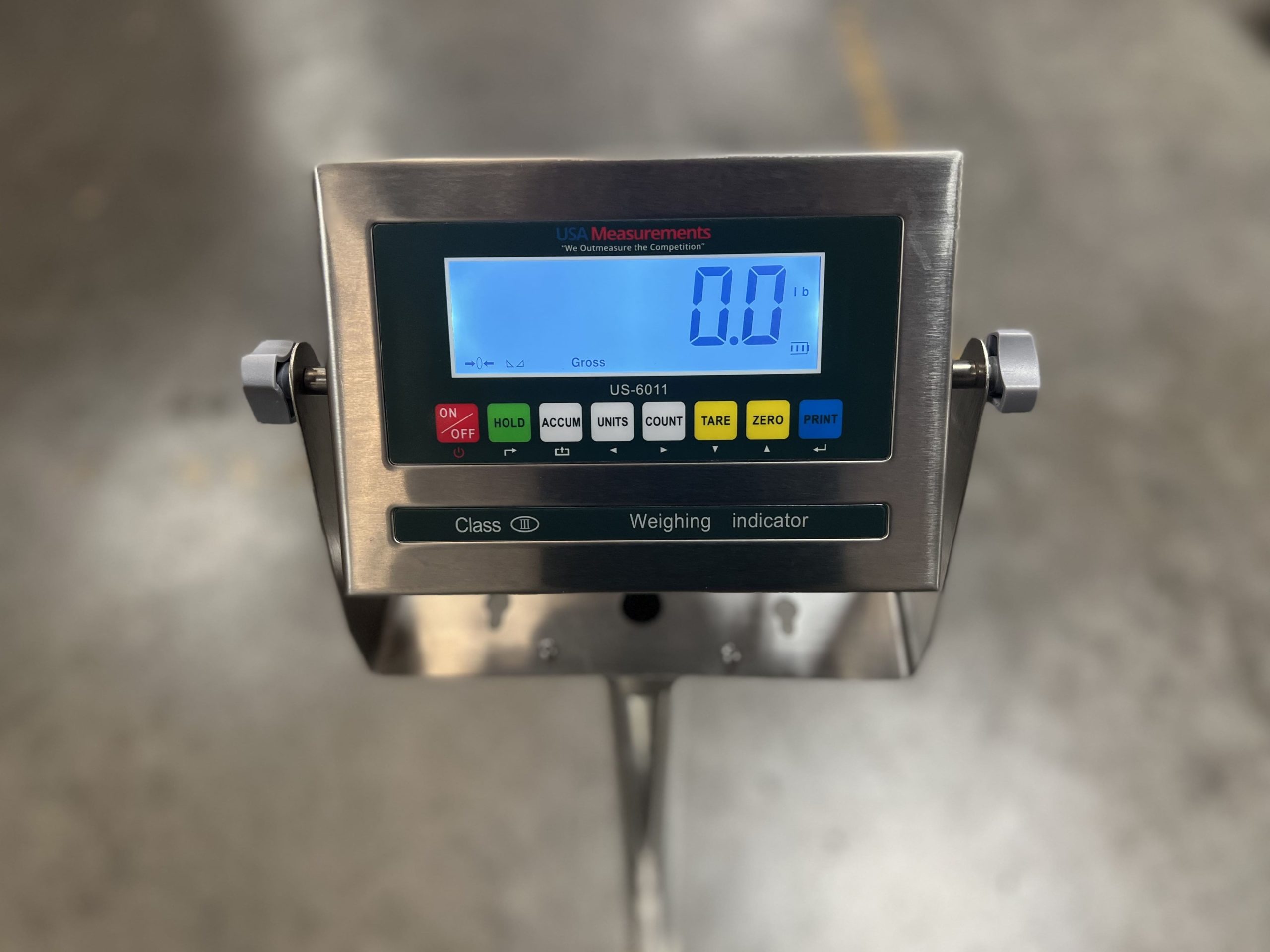 Measuretek 12R965 Platform Counting Bench Scale, LCD