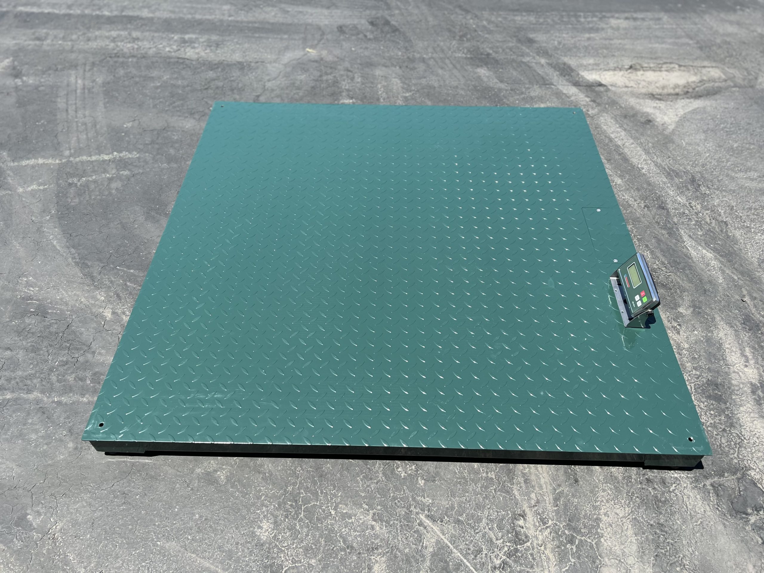 AFK Floor Weighing Scales, Capacity: 150kg - Readability: 10g - Pan Size:  400 x 500mm - Cleaver Scientific