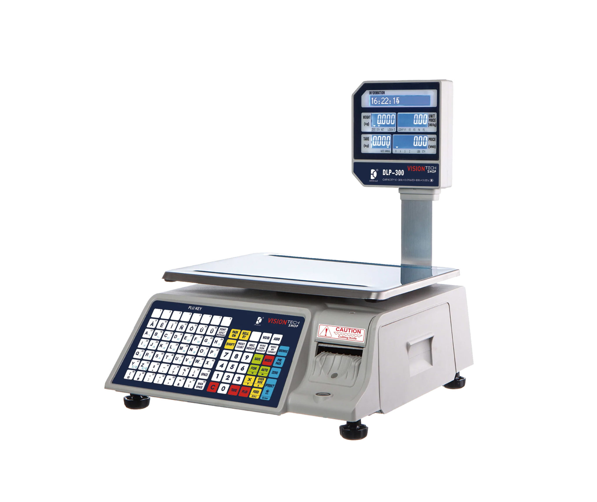 DLP300 Label Printing Scale Prime USA Scales