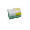 DTP21Y1 Zebra 2 5-8 x 1 1-8(2.25 x 1.25) inch POLYPRO 4000D Yellow(Left Top) Price tag