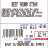 LST-8020 Printing Scale Label (12 Rolls)