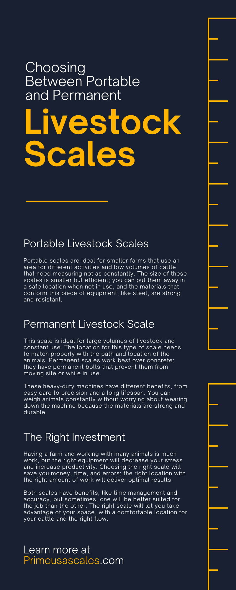 Choosing Between Portable and Permanent Livestock Scales