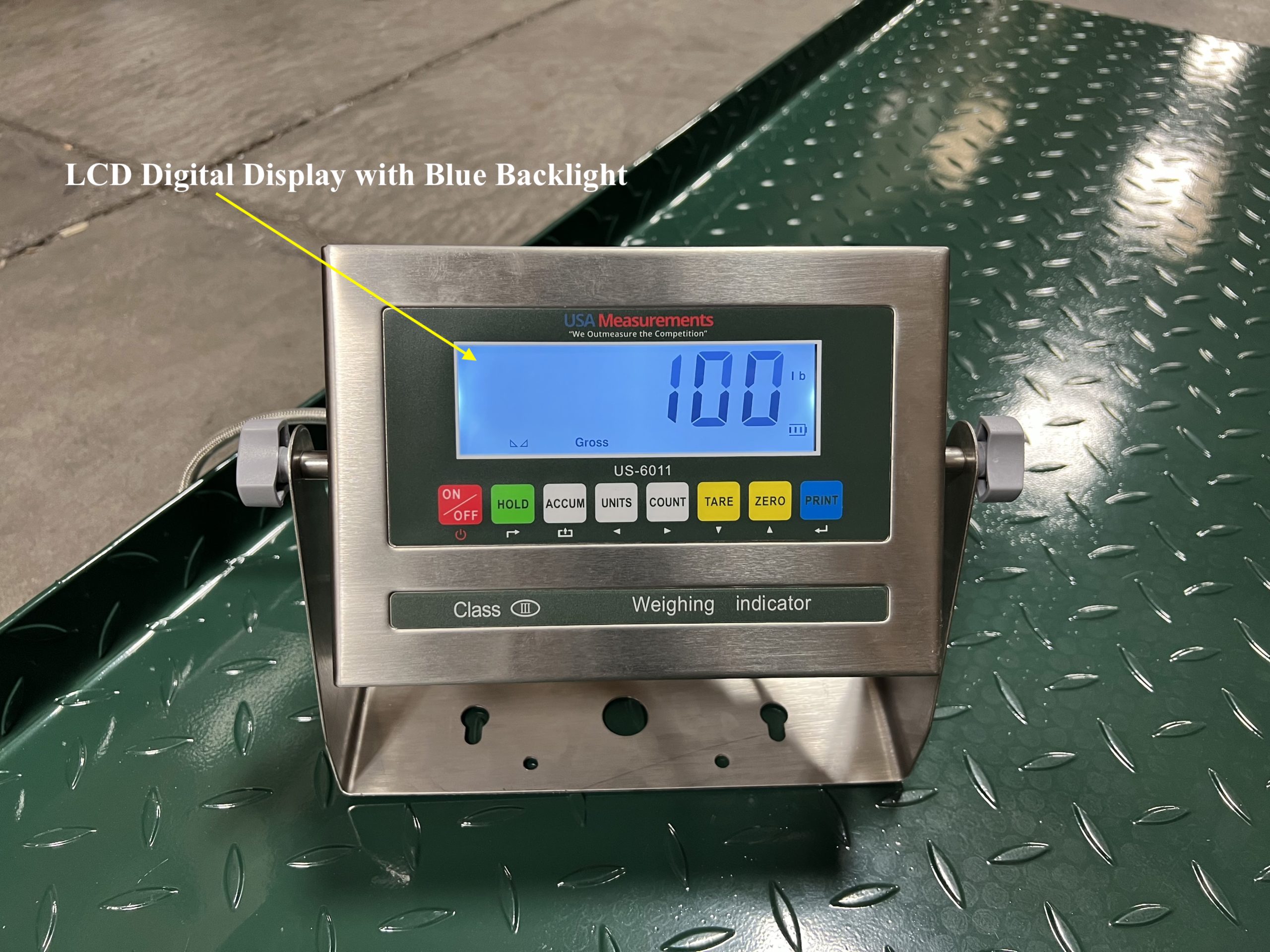 Digital Laundry Scale w/ Dual LCD Display - 50 lb. Capacity