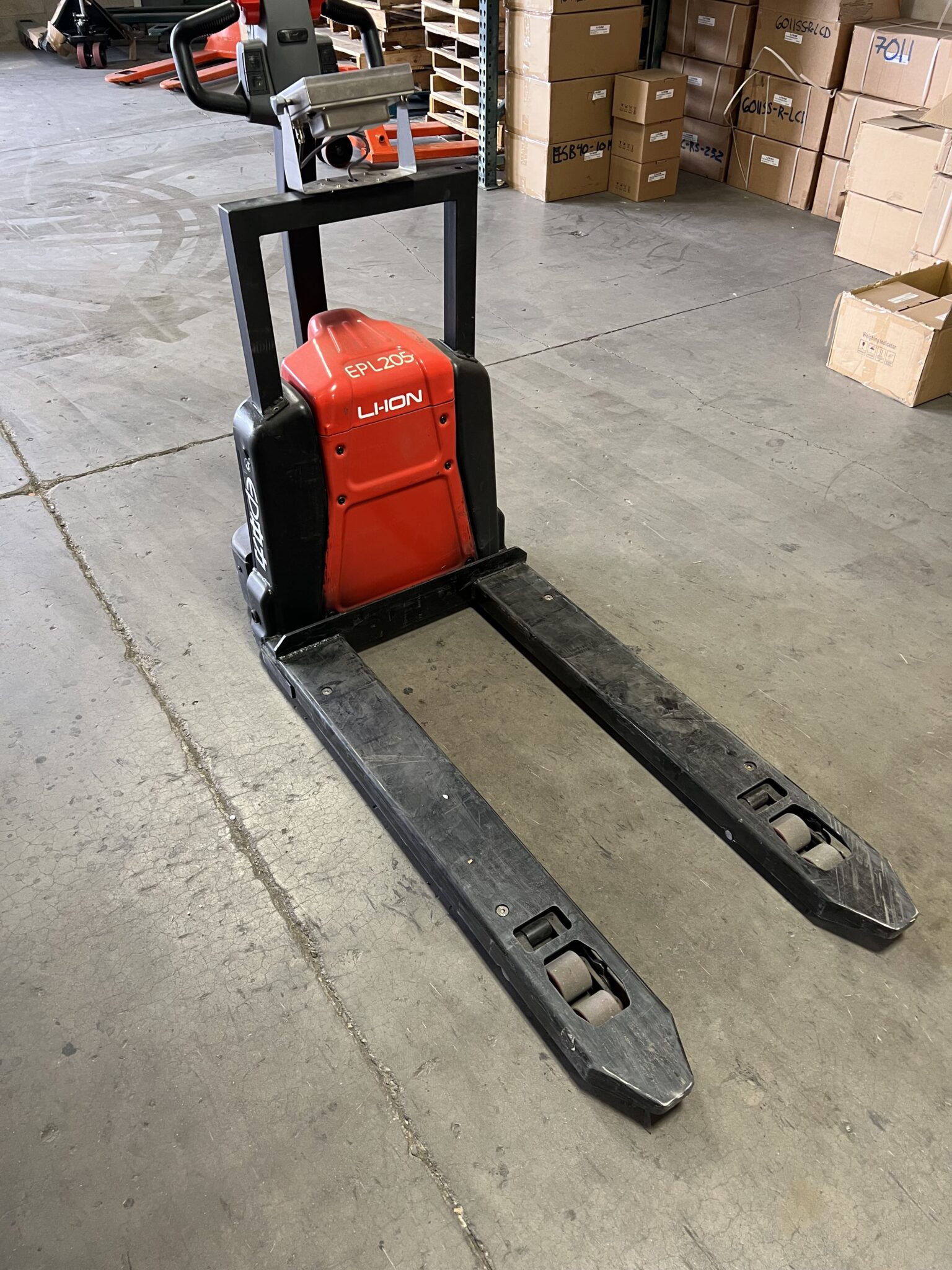 Motorized USEJ4827M Pallet Jack Scale 5,000 lb Prime USA Scales