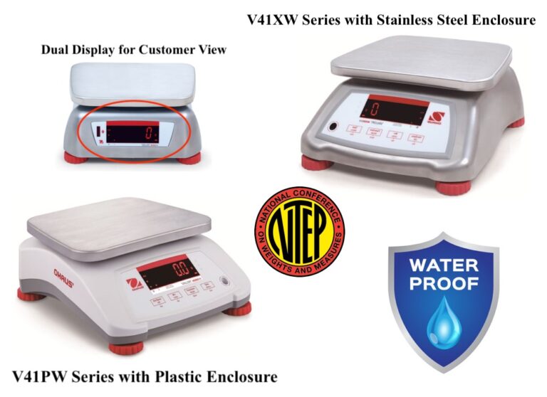 Ohaus Valor 1000 V12P15 (30539392) Compact Bench Scale - 30 Lb X 0.005 Lb