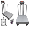 BenchTek Floor Scale with Wheels & Backrail (NTEP)