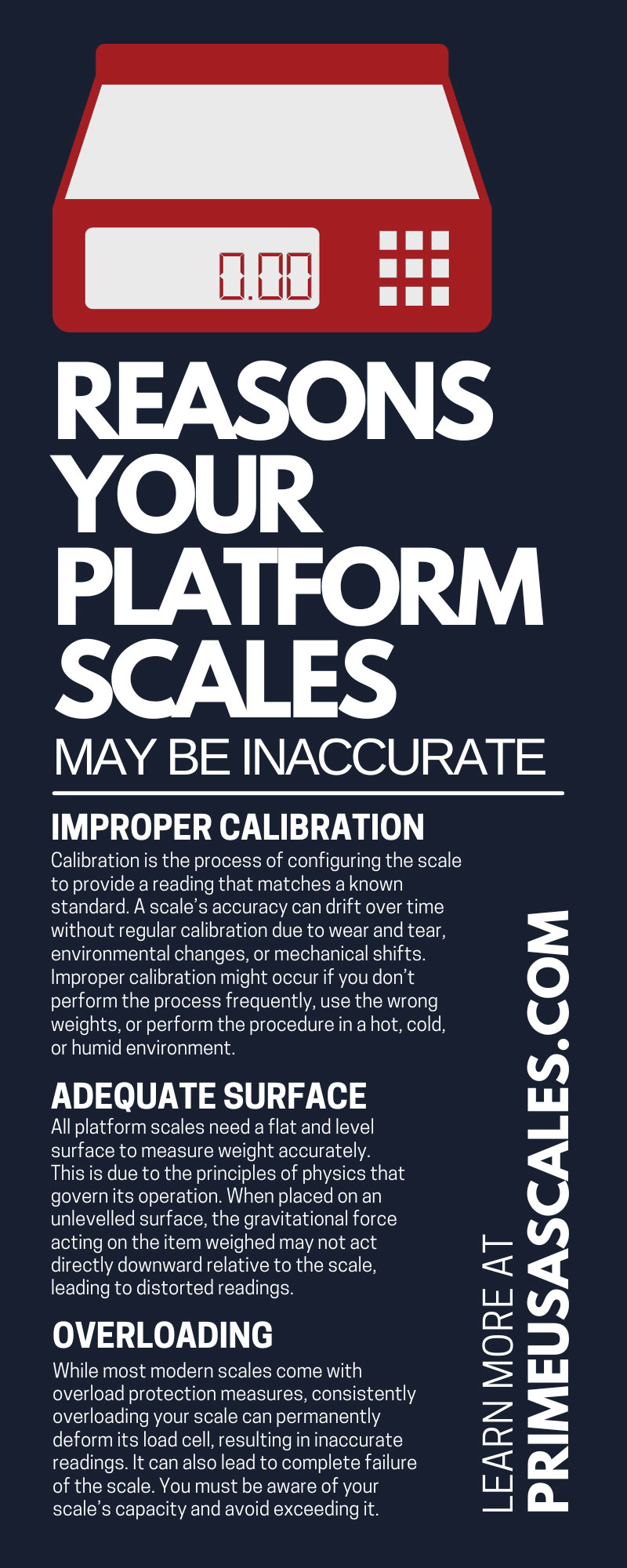 Reasons Your Platform Scales May Be Inaccurate 
