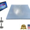 Cambridge 660+ (PLUS) Floor Scale 4x4 Platform 2,500 lb with CSW10AT Indicator (USA Made)