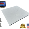 Cambridge 660 (Classic) Floor Scale 3x3 Platform 2,500 lb with CSW10AT Indicator (USA Made)