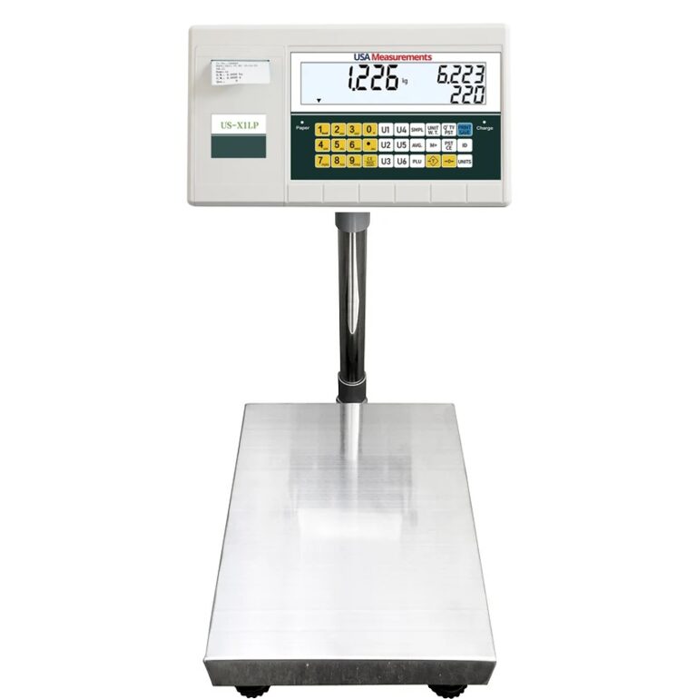 US-BT2424-X1LP “BenchTek” Floor Scale with Label Printer