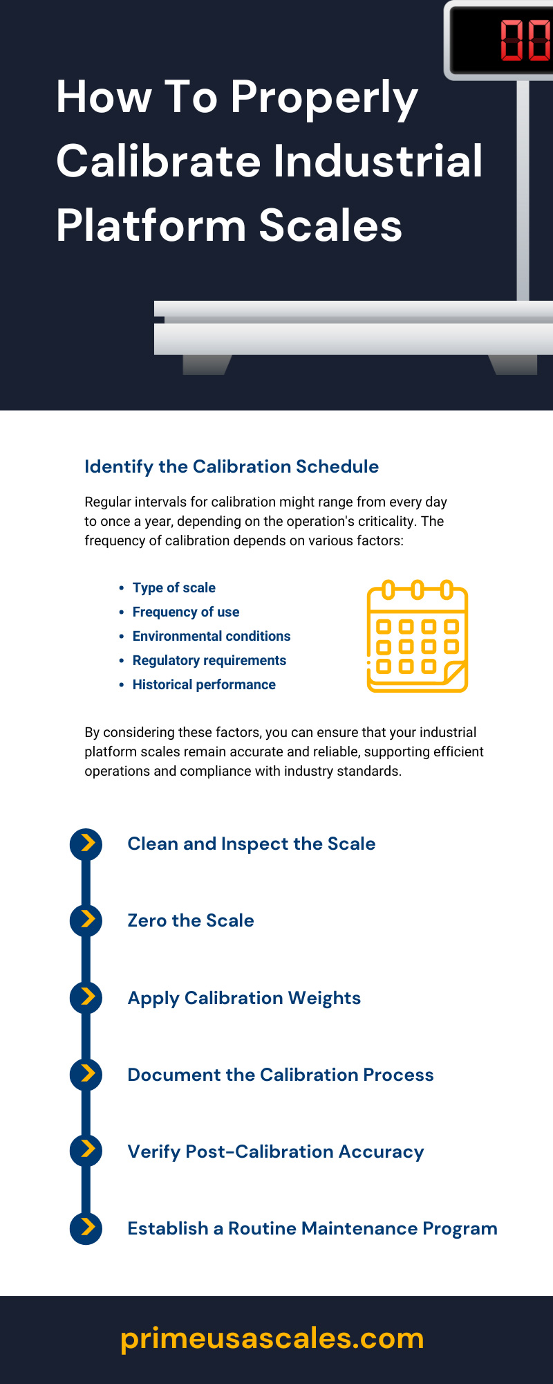 How To Properly Calibrate Industrial Platform Scales