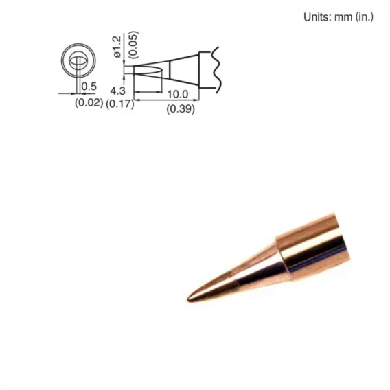 Hakko T15-D12 Chisel Tip