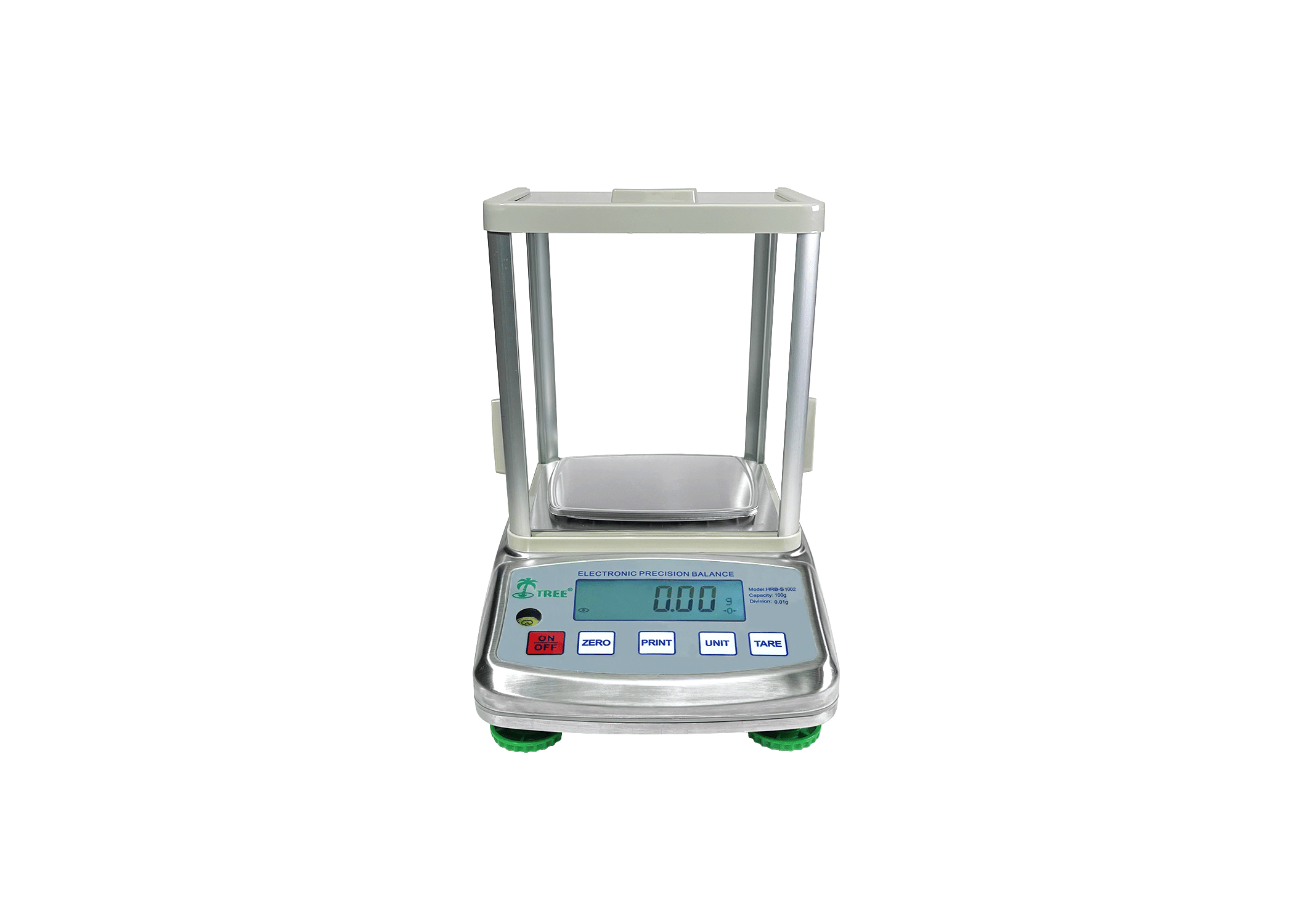 HRB-S 1002 Balance Scale stainless steel with glass shield