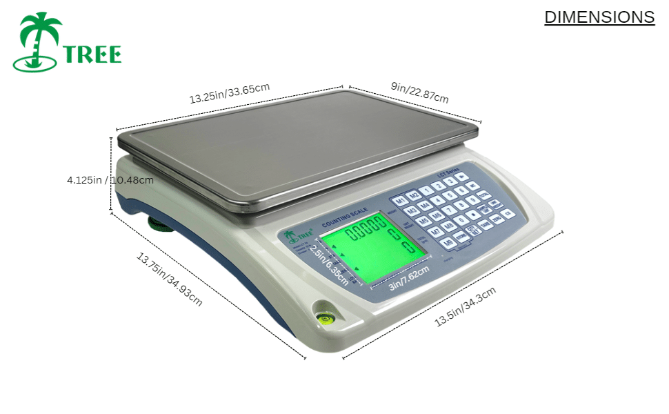 LCT-X Series counting scale in industrial inventory application