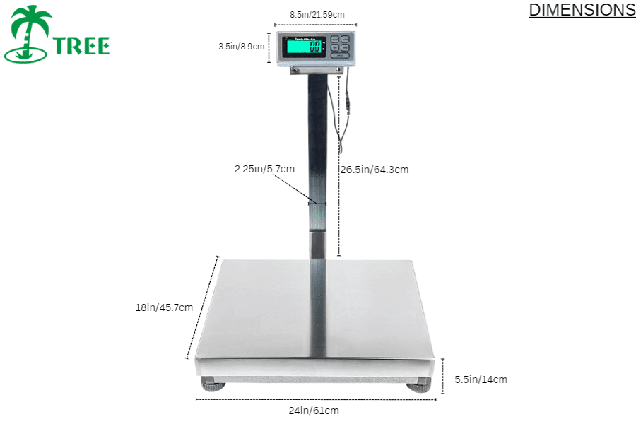 LBS 300 Dimensions