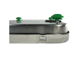 LW Measurements green replacement scale feet - PIZA NTEP leveling feet shown installed