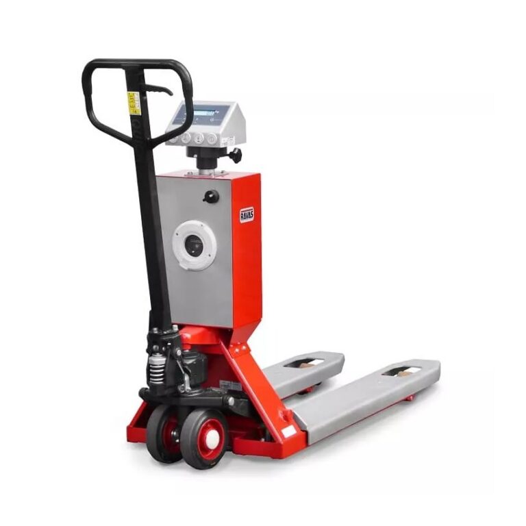 RAVAS 256X Explosion-Proof Hand Pallet Jack Scale - FM Approved, NTEP Certified