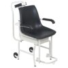 Detecto 6475 Digital Chair Scale with lift-away armrests and fold-up footrest